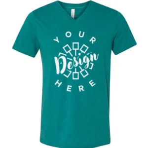 Unisex v neck t shirt